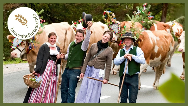 Naše partnerství s dobrodružnými farmami Altenmarkt-Zauchensee - bauernhofurlaub.info