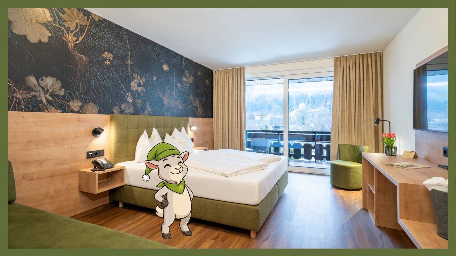 camere da letto moderne e di alta qualità con vista panoramica