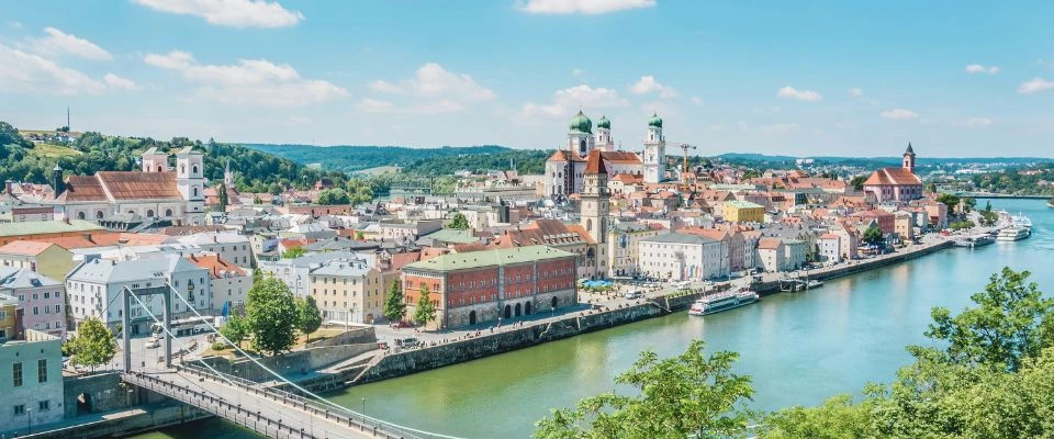 Passau kilátása