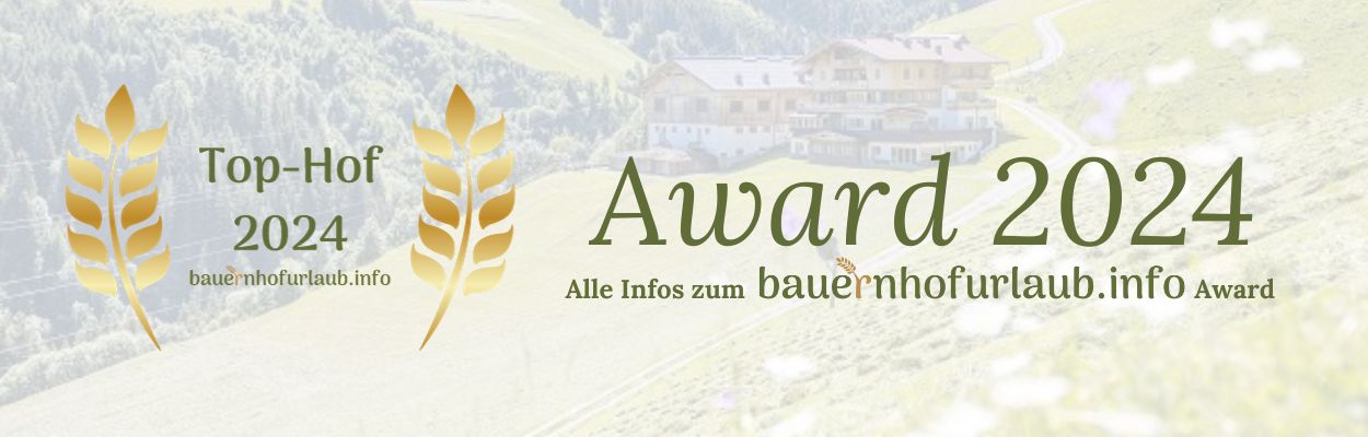 bauernhofurlaub.info Award - Gewinner - Logos