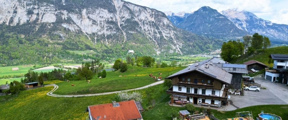 Vacances à la ferme au Tyrol