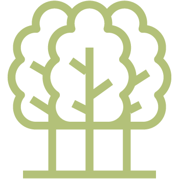 Waldforstwirtschaft Symbol
