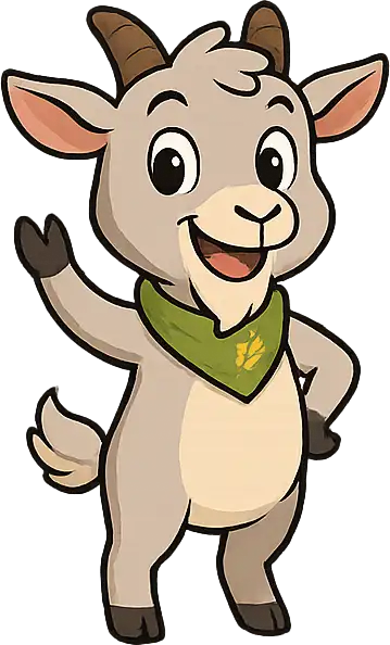 Zieglinde, la capra nana, in movimento in Stiria