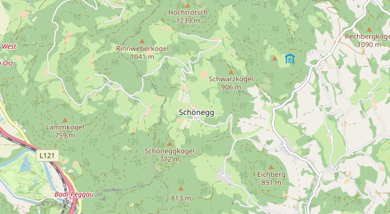 Urlaub auf dem Bauernhof auf Karte