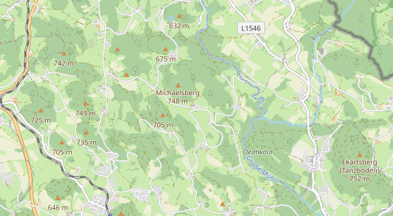 Urlaub auf dem Bauernhof auf Karte