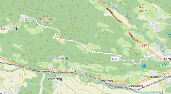 Urlaub auf dem Bauernhof auf Karte