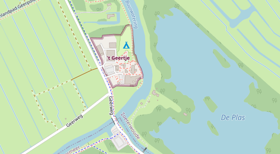 Urlaub auf dem Bauernhof auf Satellitenbild