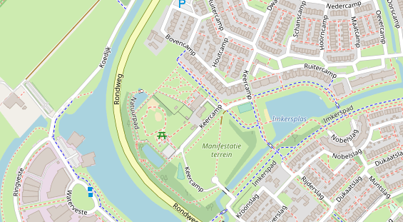 Urlaub auf dem Bauernhof auf Satellitenbild