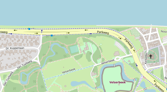 Urlaub auf dem Bauernhof auf Satellitenbild