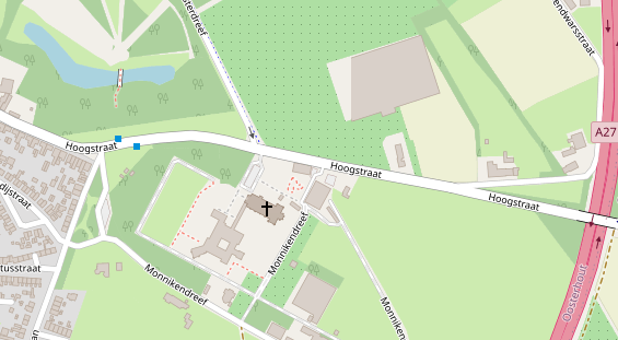 Urlaub auf dem Bauernhof auf Satellitenbild