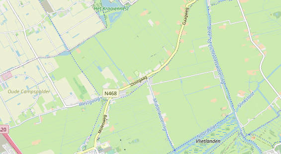 Farm holidays on map