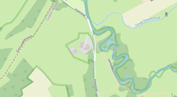 Urlaub auf dem Bauernhof auf Satellitenbild