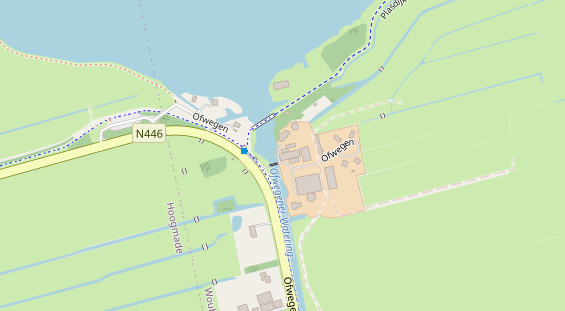 Urlaub auf dem Bauernhof auf Satellitenbild