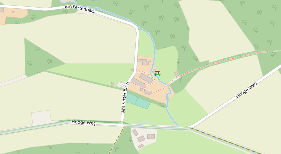 Urlaub auf dem Bauernhof auf Satellitenbild