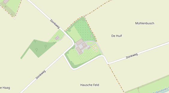 Urlaub auf dem Bauernhof auf Satellitenbild