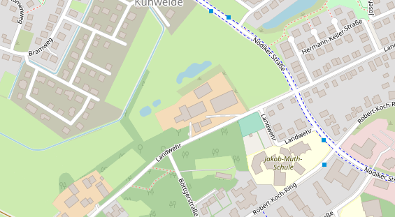 Urlaub auf dem Bauernhof auf Satellitenbild