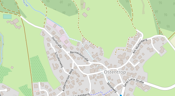 Urlaub auf dem Bauernhof auf Satellitenbild