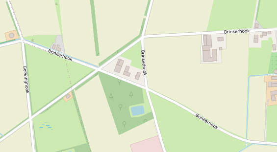 Urlaub auf dem Bauernhof auf Satellitenbild