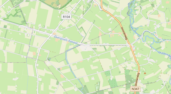 Farm holidays on map