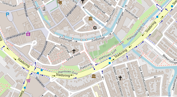 Urlaub auf dem Bauernhof auf Satellitenbild