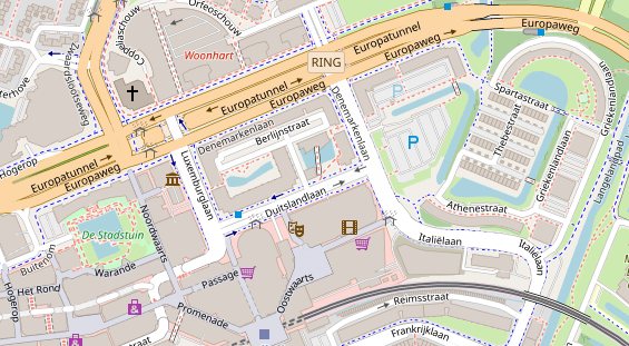 Urlaub auf dem Bauernhof auf Satellitenbild