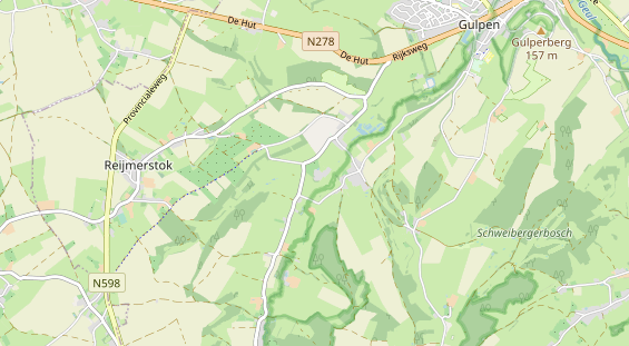 Accommodation on map