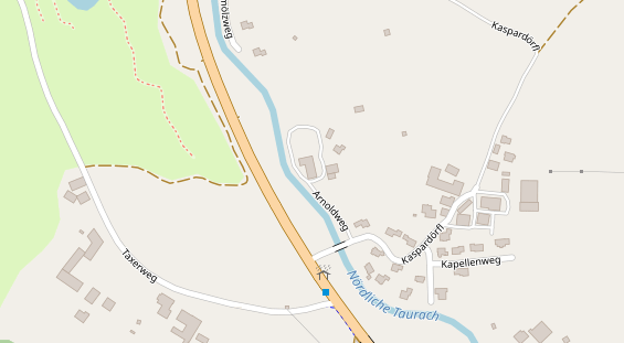 Urlaub auf dem Bauernhof auf Satellitenbild