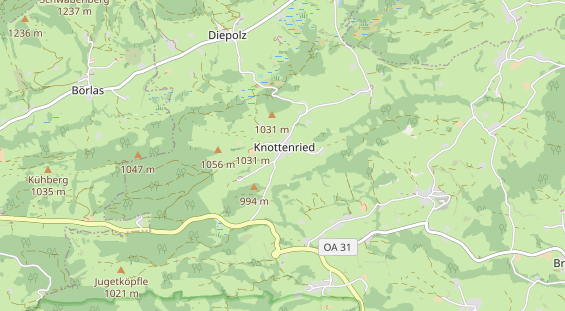 Farm holidays on map