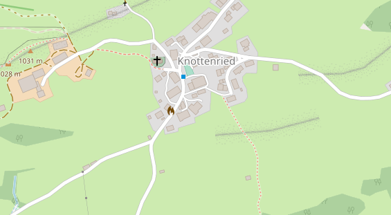 Urlaub auf dem Bauernhof auf Satellitenbild
