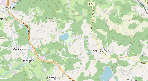 Urlaub auf dem Bauernhof auf Karte