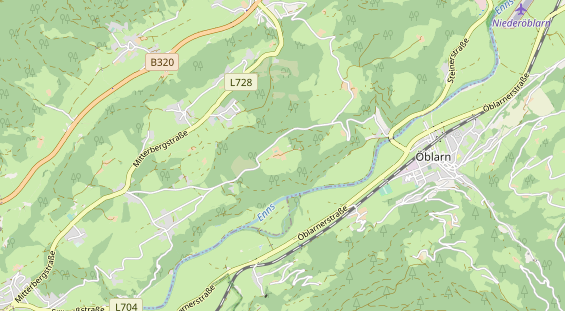 Farm holidays on map