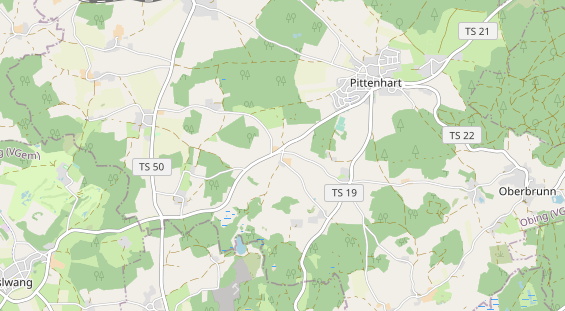 Farm holidays on map