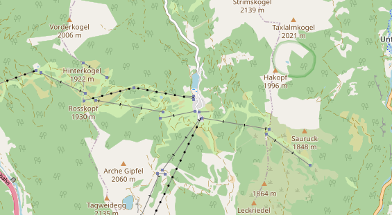 Farm holidays on map