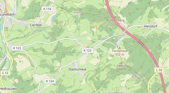 Farm holidays on map