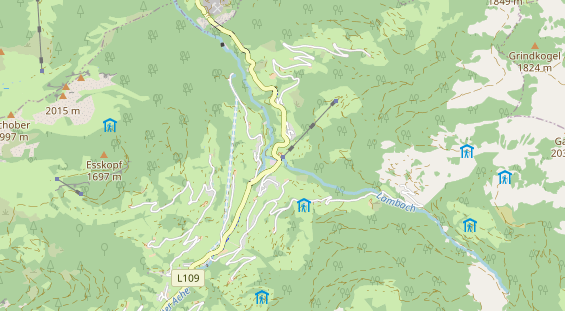 Urlaub auf dem Bauernhof auf Karte