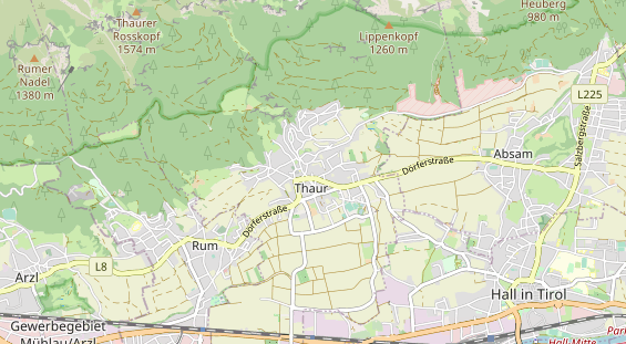 Urlaub auf dem Bauernhof auf Karte