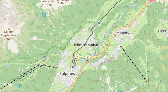 Farm holidays on map