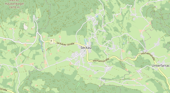 Urlaub auf dem Bauernhof auf Karte