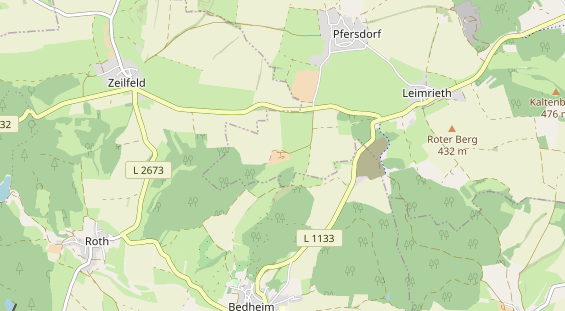 Vacances à la ferme sur la carte