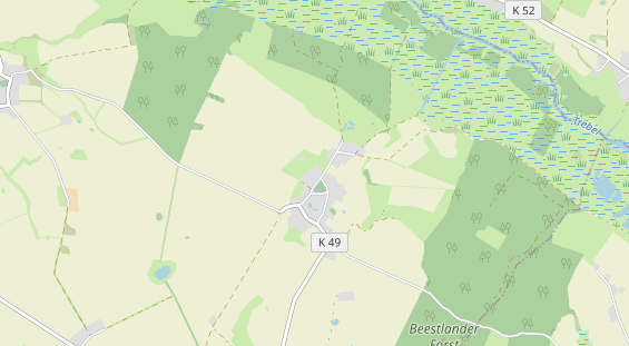 Vacances à la ferme sur la carte