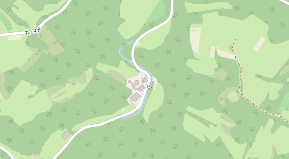 Urlaub auf dem Bauernhof auf Satellitenbild