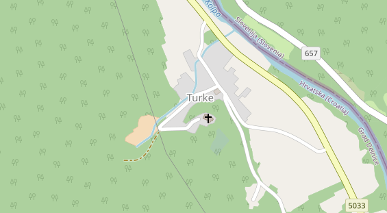 Urlaub auf dem Bauernhof auf Satellitenbild