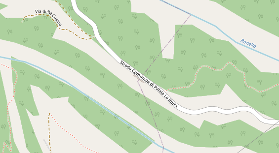 Urlaub auf dem Bauernhof auf Satellitenbild