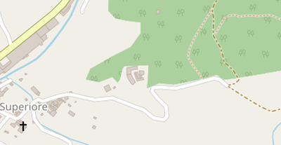 Urlaubsbauernhof auf Satellitenbild