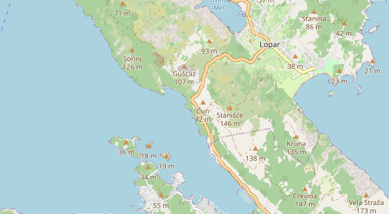 Urlaub auf dem Bauernhof auf Karte