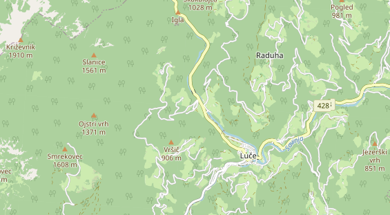 Urlaub auf dem Bauernhof auf Karte