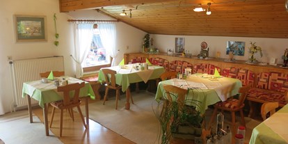 Urlaub auf dem Bauernhof - ruhige Lage - Pöggstall - Frühstücksraum - Gästehaus Elisabeth