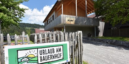 Urlaub auf dem Bauernhof - Umgebung: Urlaub in Stadtnähe - Langenegg - Sommer am Wiesenhof - Wiesenhof Rusch