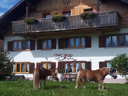 Urlaub auf dem Bauernhof - Mithilfe beim: Tiere pflegen - Günzach - Waldhof Allgäu