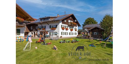Urlaub auf dem Bauernhof - ideal für: Senioren - Obergünzburg - Willkommen auf m Veiter-Hof - Veiter-Hof